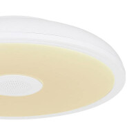 Globo 41366W Raffy Deckenleuchte Kunststoff Weiß, Led 