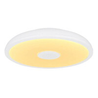 Globo 41366W Raffy Deckenleuchte Kunststoff Weiß, Led 