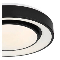 Sully Deckenleuchte Metall Schwarz, Led 4