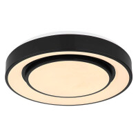 Sully Deckenleuchte Metall Schwarz, Led 5