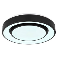 Sully Deckenleuchte Metall Schwarz, Led 6