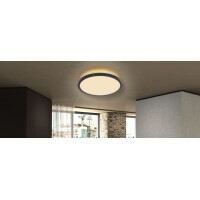 Sapana Deckenleuchte Kunststoff Schwarz, Led 2