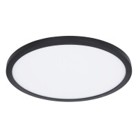 Sapana Deckenleuchte Kunststoff Schwarz, Led 3