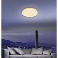 Sapana Deckenleuchte Kunststoff Weiß, Led 2
