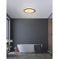 Sapana Deckenleuchte Kunststoff Schwarz, Led 2