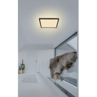 Sapana Deckenleuchte Kunststoff Schwarz, Led 2