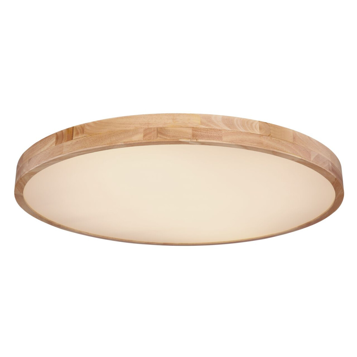 Rainer Deckenleuchte Metall Holzoptik, Led