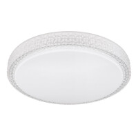 Ovi Deckenleuchte Metall Weiß, Led 3