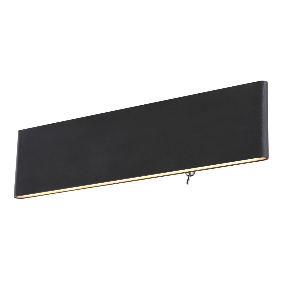 Siegfried Wandleuchte Aluminium Schwarz, Led