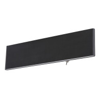 Siegfried Wandleuchte Aluminium Schwarz, Led 3