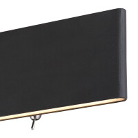 Siegfried Wandleuchte Aluminium Schwarz, Led 4
