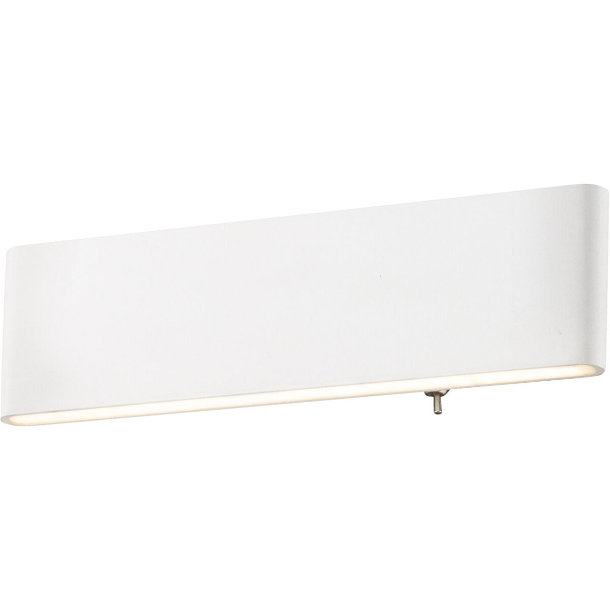 Siegfried Wandleuchte Aluminium Weiß, Led