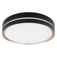 Globo 41759-24 Manni Deckenleuchte Metall Schwarz, Led 2