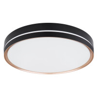 Globo 41759-40 Manni Deckenleuchte Metall Schwarz, Led 2