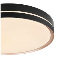 Globo 41759-40 Manni Deckenleuchte Metall Schwarz, Led 4