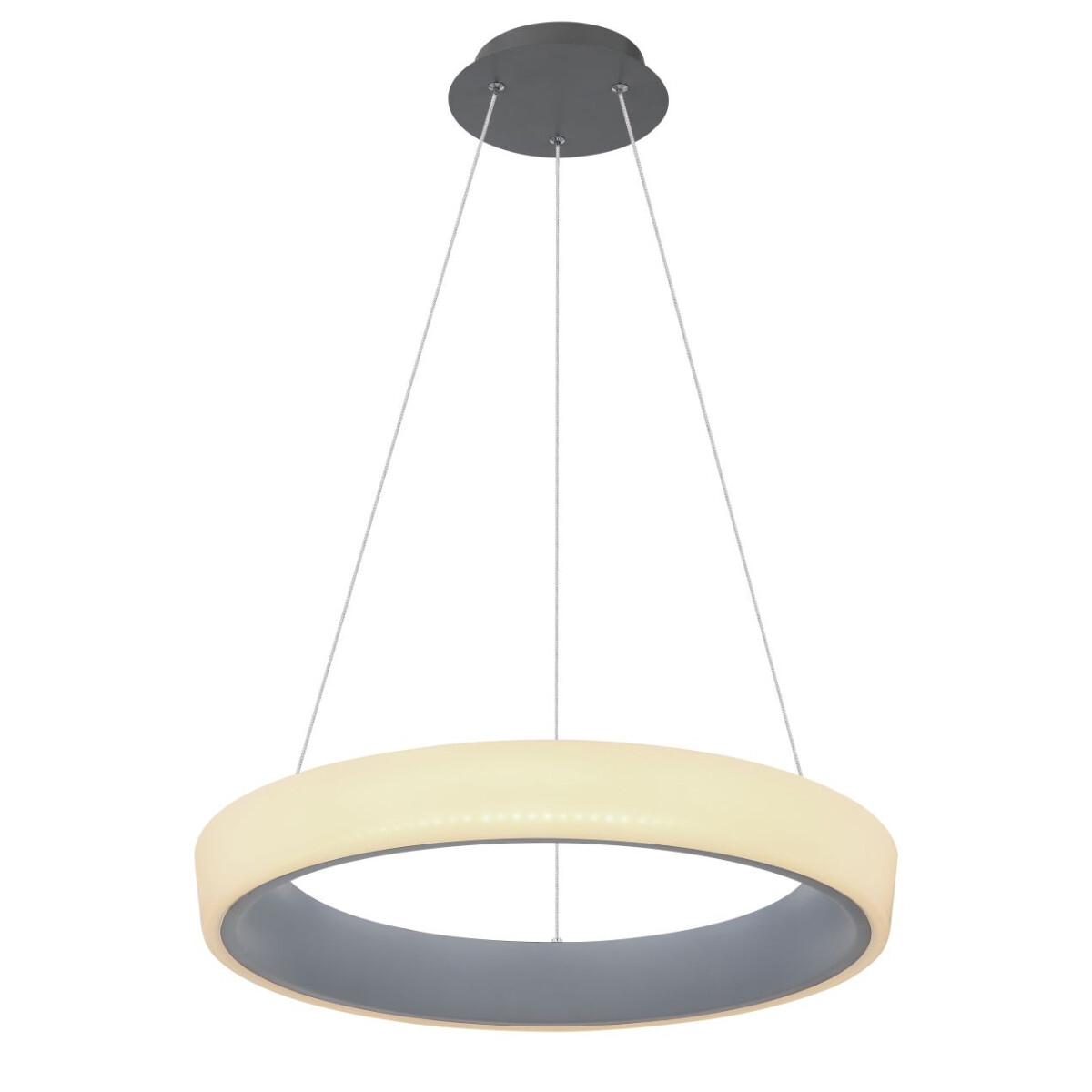 Tabano Hängeleuchte Metall Anthrazit, Led