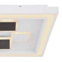 Nolo Deckenleuchte Metall Weiß, Led 5