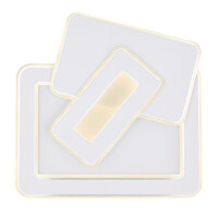 Kique Deckenleuchte Metall Weiß, Led 5