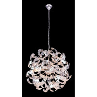 Globo 51505-4H Falla Hängeleuchte Metall Verchromt, 4X 