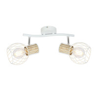 Globo 54012-2 Luise Strahler Metall Wei& gallery
