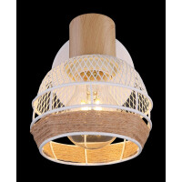 Globo 54021-1 Widy Strahler Metall Weiß, 1X E27 5