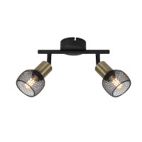 Fiastra Strahler Metall Schwarz Matt, 2X gallery