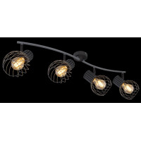 Beverone Strahler Metall Graphit, 4X E27 2