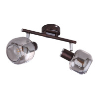 Globo 54303-2 Pallo Strahler Metall Bronzefarben, 2X E14 3
