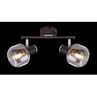 Globo 54303-2 Pallo Strahler Metall Bronzefarben, 2X E14 5