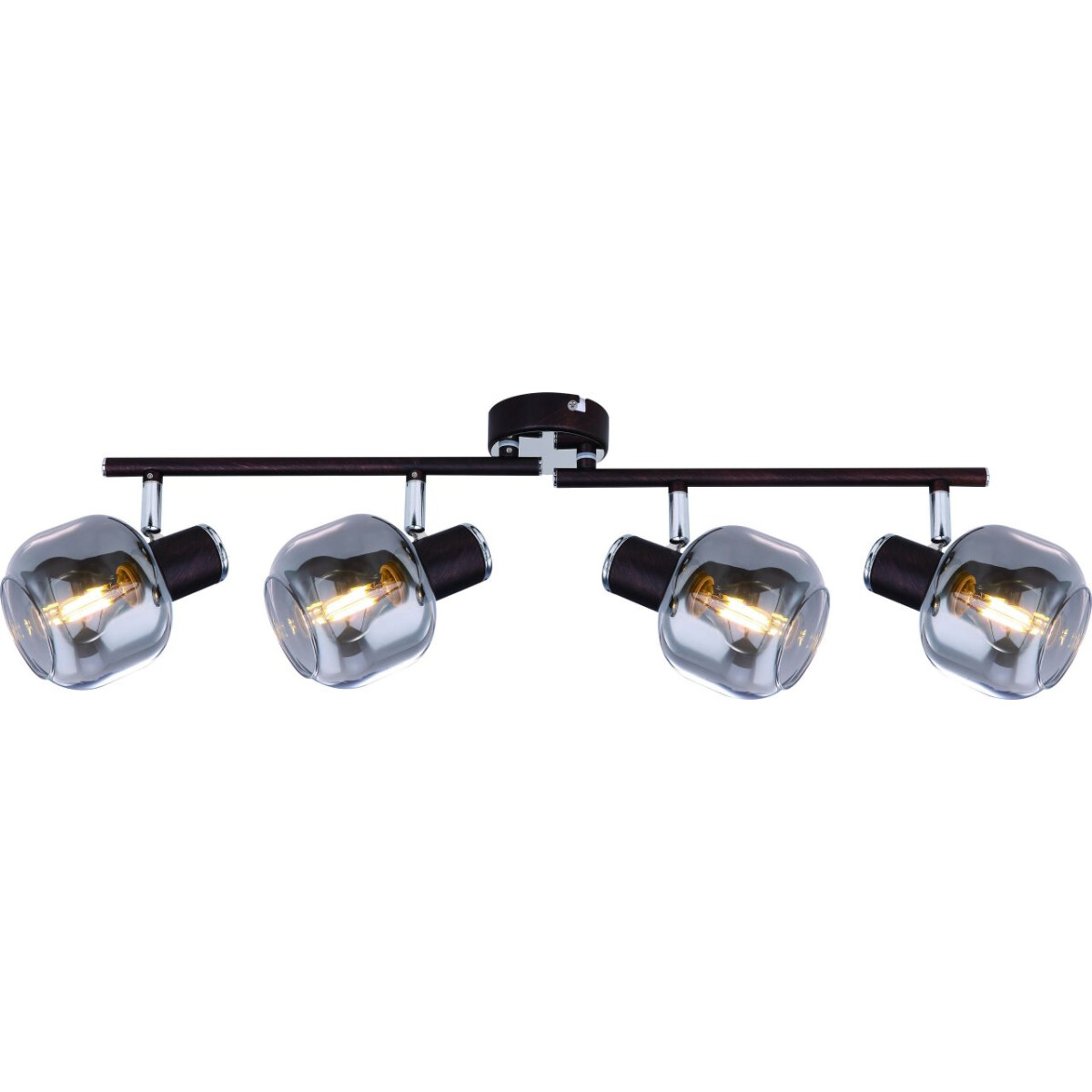 Pallo Strahler Metall Bronzefarben, 4X E14