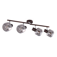 Globo 54303-4 Pallo Strahler Metall Bronzefarben, 4X E14 3