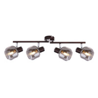 Globo 54303-4 Pallo Strahler Metall Bronzefarben, 4X E14 4