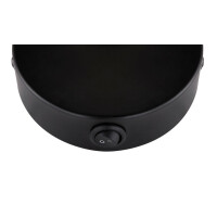 Globo 54305-1 Jay Strahler Metall Schwarz, 1X E14 5