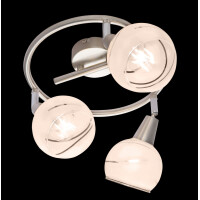 Elliott Led Strahler Metall Nickel Matt, 3X E14 Led 4