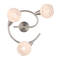Elliott Led Strahler Metall Nickel Matt, 3X E14 Led 5