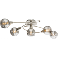 Roman Deckenleuchte Metall Nickel Matt,  gallery
