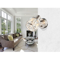 Kris Strahler Metall Nickel Matt, 1X E14 2