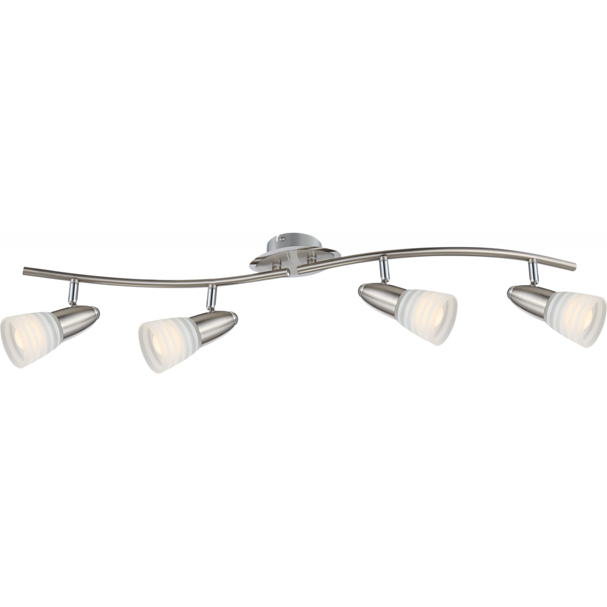Caleb Led Strahler Metall Verchromt, 4X E14 Led