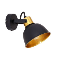 Globo 54655-1 Fillo Strahler Metall Schwarz, 1X E14 4