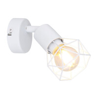 Globo 54802W-1 Xara I Strahler Metall We gallery