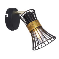 Globo 54814-1 Purra Strahler Metall Schw gallery