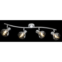 Globo 54921-4 Lothar Strahler Metall Verchromt, 4X E14 3