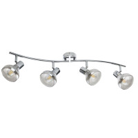 Globo 54921-4 Lothar Strahler Metall Verchromt, 4X E14 4