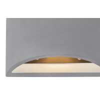 Globo 55011W6 Timo Wandleuchte Beton Grau, 1X G9 4