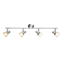 Alaska Led Strahler Metall Verchromt, 4X gallery
