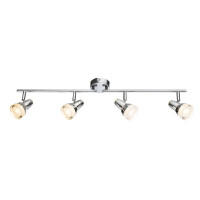 Alaska Led Strahler Metall Verchromt, 4X Led 3