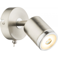 Comore Led Strahler Metall Nickel Matt,  gallery