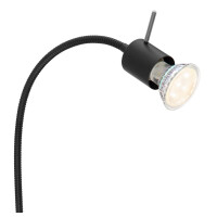 Globo 57310B Milly Wandleuchte Metall Schwarz, 1X Gu10 5