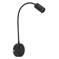 Globo 57311B Milly Wandleuchte Metall Schwarz, Led 3