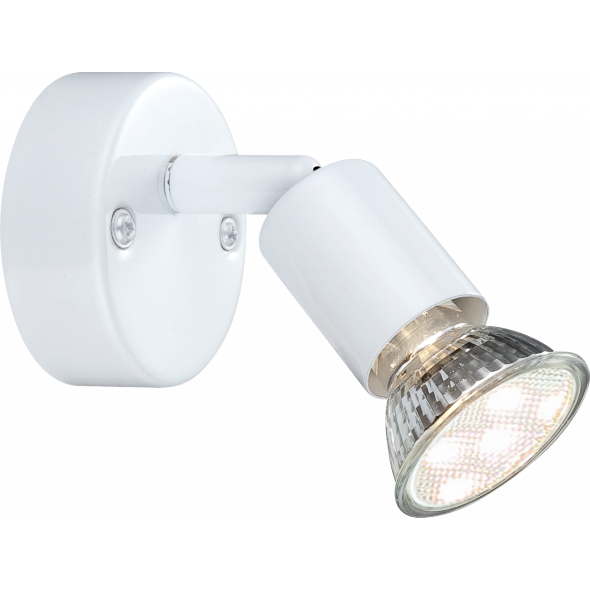 Olana Strahler Metall Weiß, 1X Gu10 Led